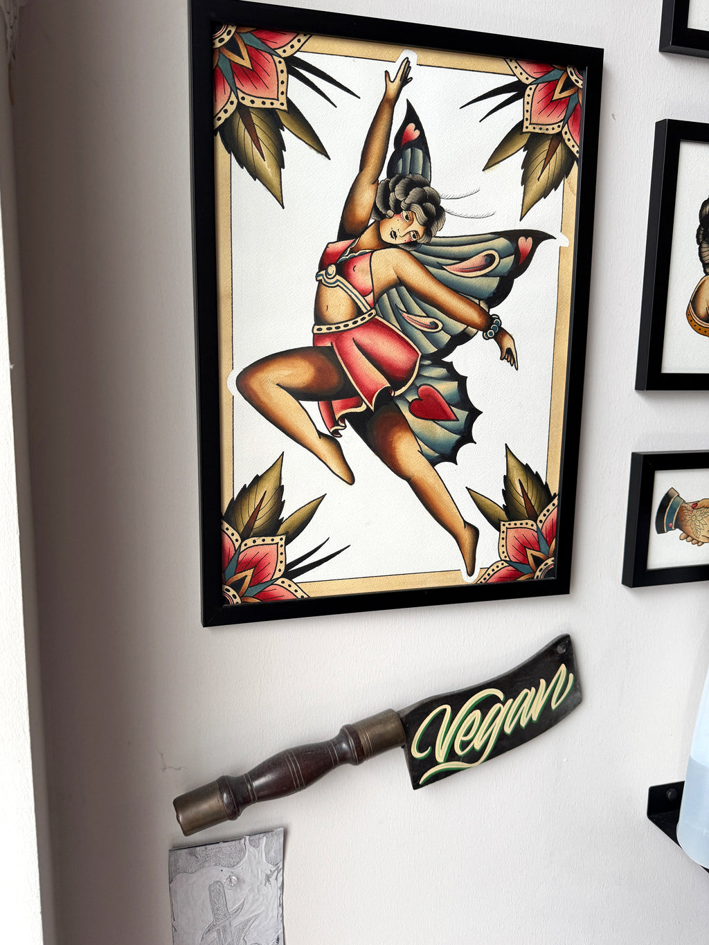 Butterfly Lady Print