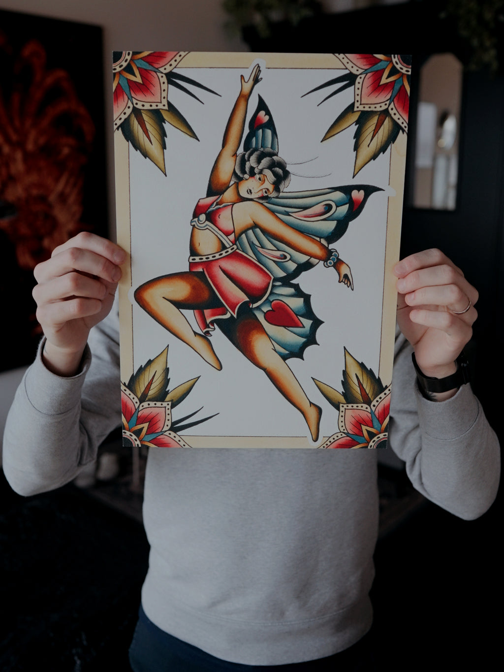 Butterfly Lady Print